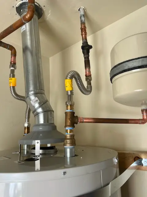 Water heater installation and plumbing repair in Artesia